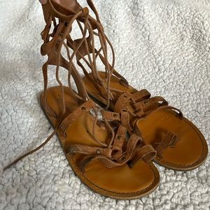American Eagle ankle high sandals